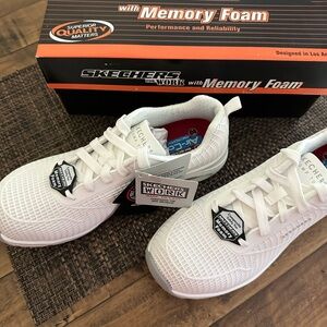 Brand New Woman’s Skechers Steel Toe Shoe